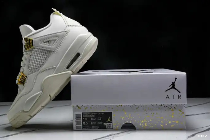 Cheap TBK Retro Gold Jordan Metallic AQ9129-170 4 0621